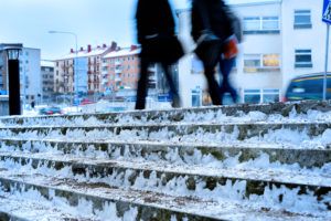Slippery steps- Springfield, MA- Chernick & Chernick